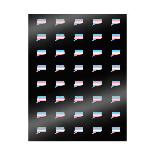 Trans Flag Connecticut LGBT Pride Support Wrapping Papers