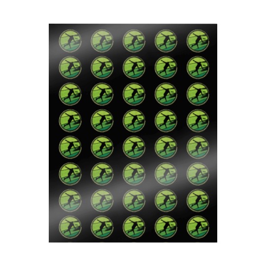 Disc Golfer Frisbees Graphic Flying Disc Golf Wrapping Papers