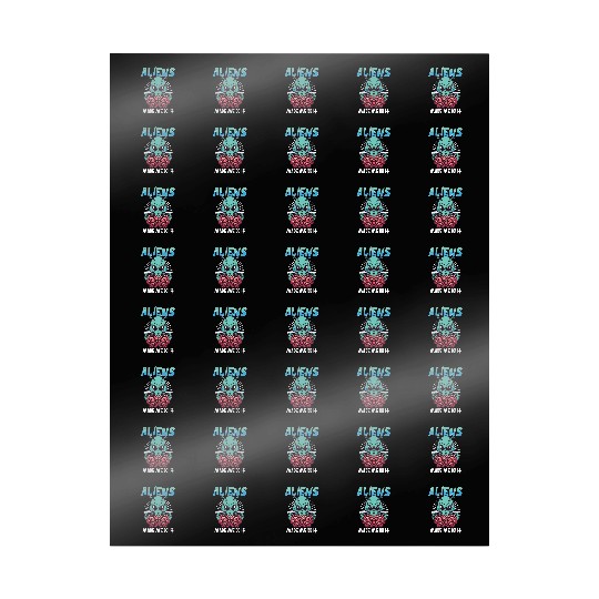 Alien Extraterrestrial Area 51 UFO Space Geek Gift Wrapping Papers
