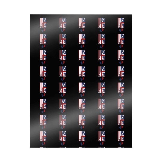 American Union Jack Flag Baby american union jack Wrapping Papers