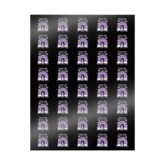 Gnome One Fights Alone Lavender Cancer Wrapping Papers