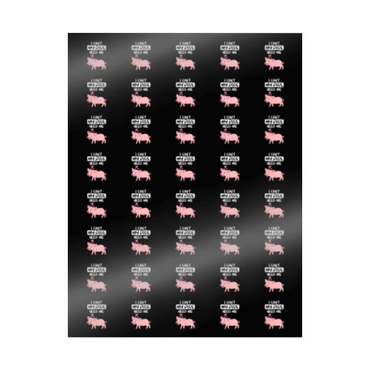 Farm Animal Piglet Farmer Funny Gift Pig Wrapping Papers