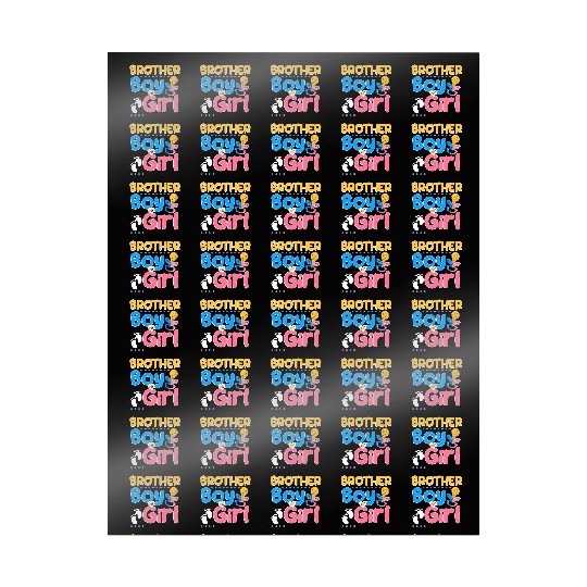 Pink or Blue Brother Loves You Best Brother Ever Wrapping Papers