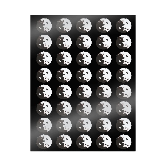 ying yang cat Wrapping Papers