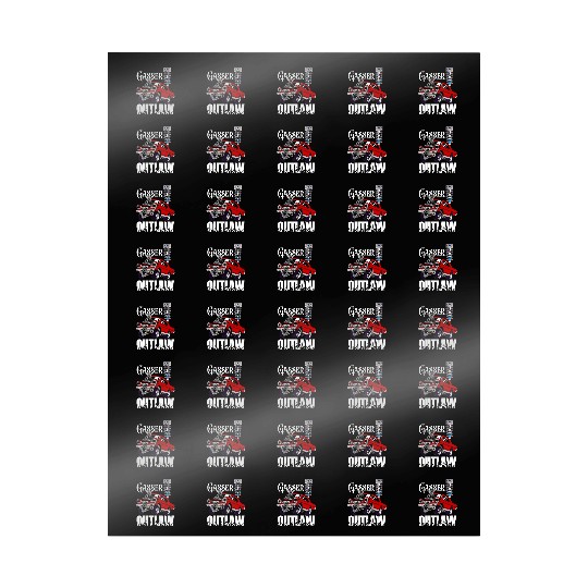Gasser Outlaw Class Vintage Drag Racing Race Car Wrapping Papers