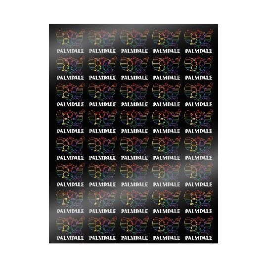 Palmdale Pride Month Pride Flag LGBT Community LGB Wrapping Papers