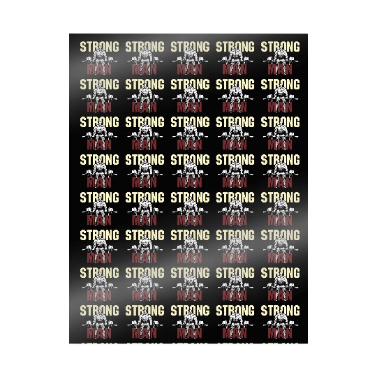 Strong Man Workout & Gym Wrapping Papers