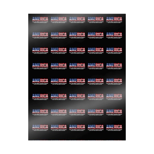America Will Be Great Again Black Wrapping Papers