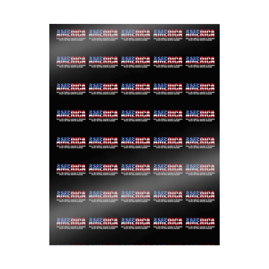 America Will Be Great Again Black Wrapping Papers