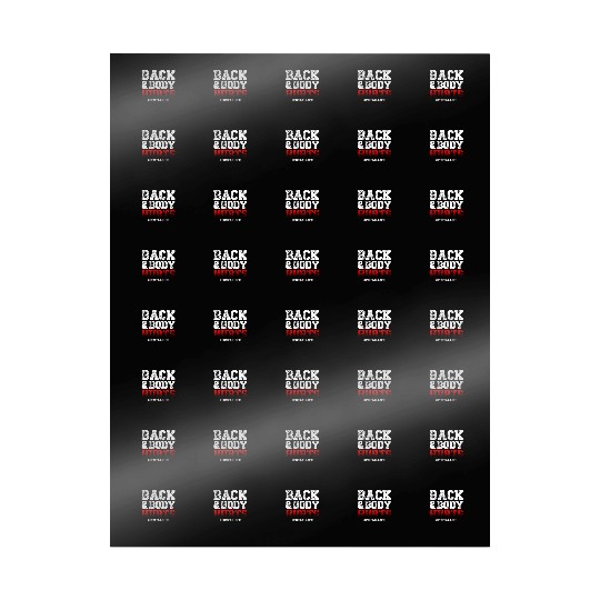 Back And Body Hurts Mailman Mail Postal Worker Wrapping Papers