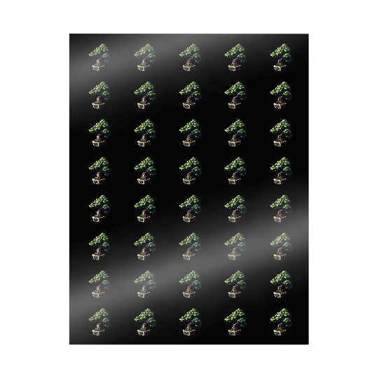 8 Bit Bonsai Tree Wrapping Papers