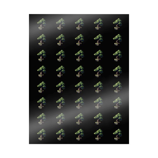 8 Bit Bonsai Tree Wrapping Papers