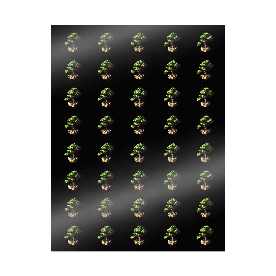 8 Bit Bonsai Tree Wrapping Papers