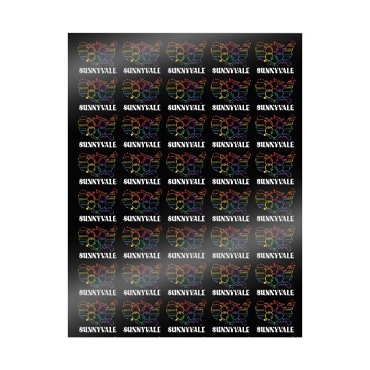 Sunnyvale Pride Month Pride Flag LGBT Community LG Wrapping Papers