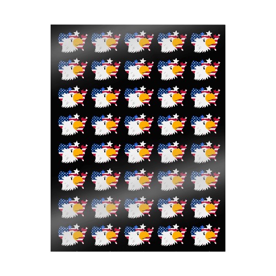 Celebrate independence day a cute Eagle Wrapping Papers