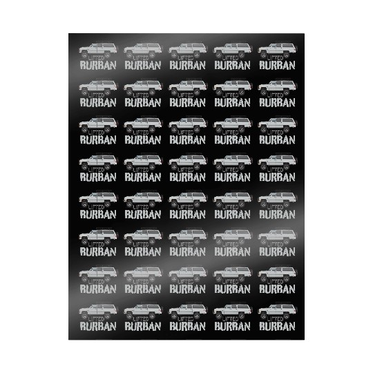 burban Light Silver Wrapping Papers