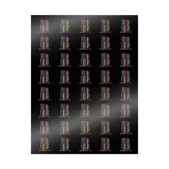 Mardi Gras US American flag Mardi Gras 2023 Wrapping Papers