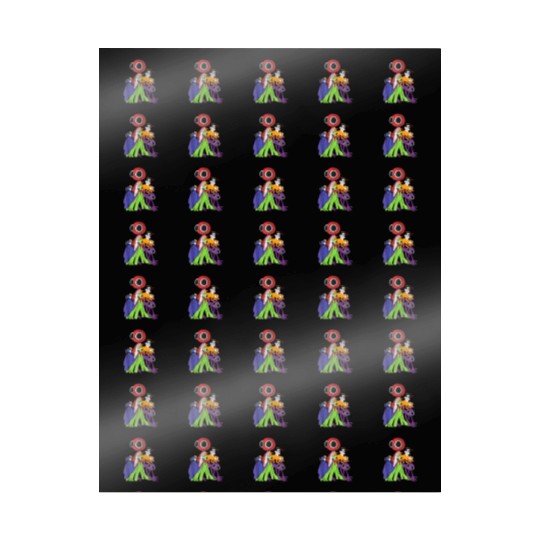 Rainbow Friends blue red orange green Wrapping Papers
