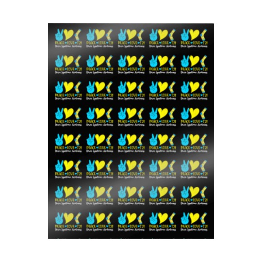Hand Print Socks World Down Syndrome Awareness Day Wrapping Papers