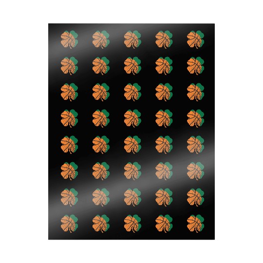 St Patricks Day Shamrock Basketball Saint Paddy's Wrapping Papers