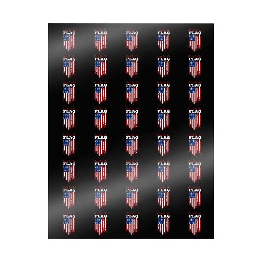 Stand For The Flag Veteran USA Flag Memorial Day Wrapping Papers