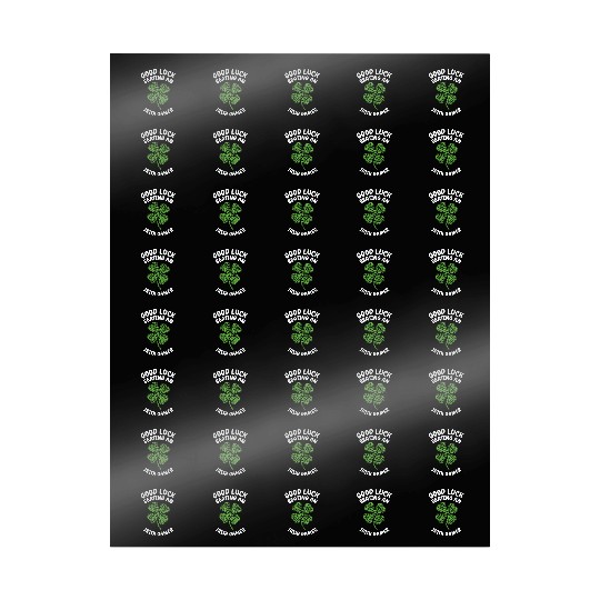 St. Patrick's Day Gaming Shamrock Gamer Video Wrapping Papers
