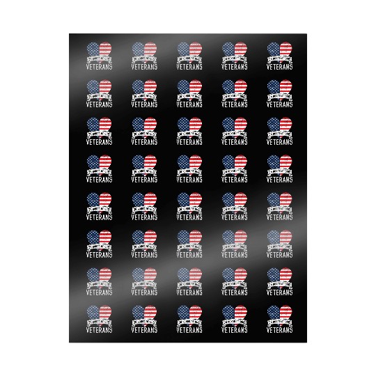 Patriotic Veteran USA Flag American Memorial Day Wrapping Papers
