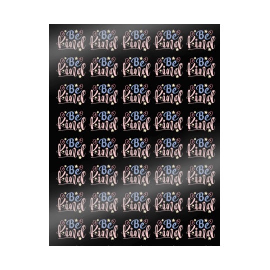 Be Kind hearts and stars, Cool sayings, Kindness Wrapping Papers