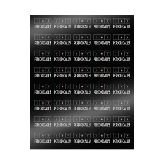 Funny Napping Periodic Table I Nap Periodically Wrapping Papers