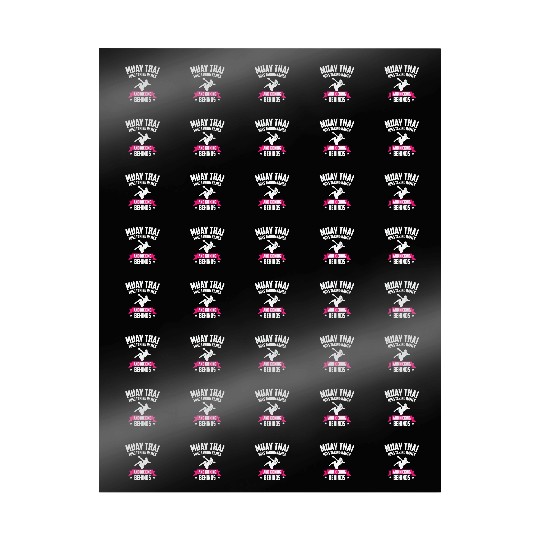 International Women's Day Muay Thai Girl Power Wrapping Papers