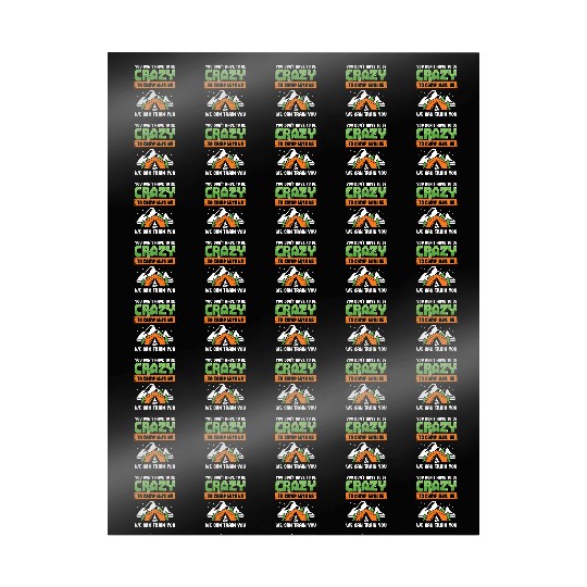 Funny Camping Trip Vacation Friends Camper Gift Wrapping Papers