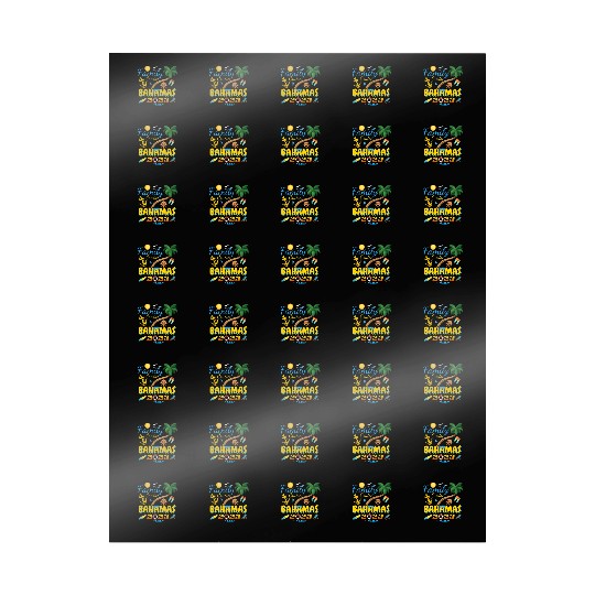 Family Cruise Bahamas 2023 Matching Group Summer Wrapping Papers