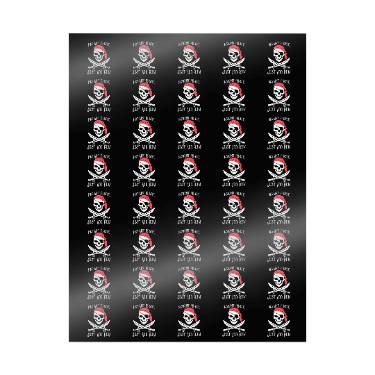 Instant Pirate Just Add Rum for Gasparilla or Wrapping Papers