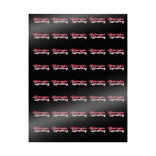 Nebraska Wrestling (State Colors) Wrapping Papers