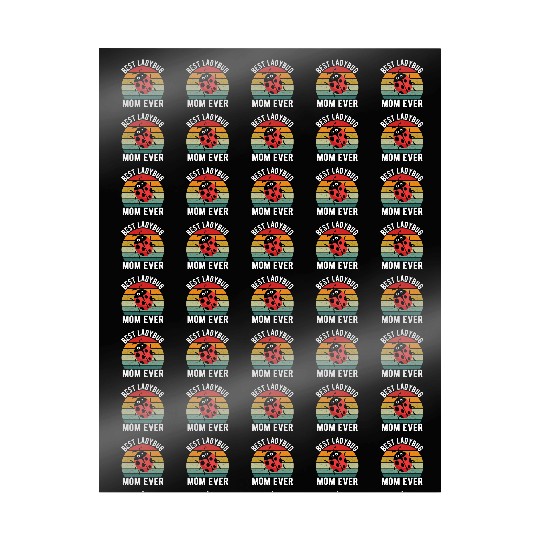 Best Ladybug Mom Ever I Ladybug Wrapping Papers