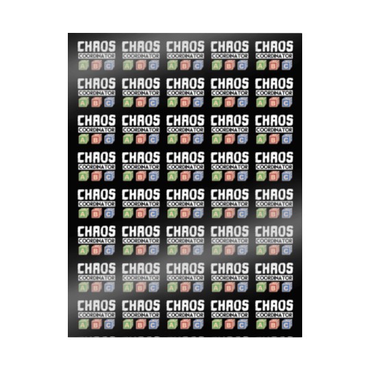 Chaos Coordinator Teacher Wrapping Papers