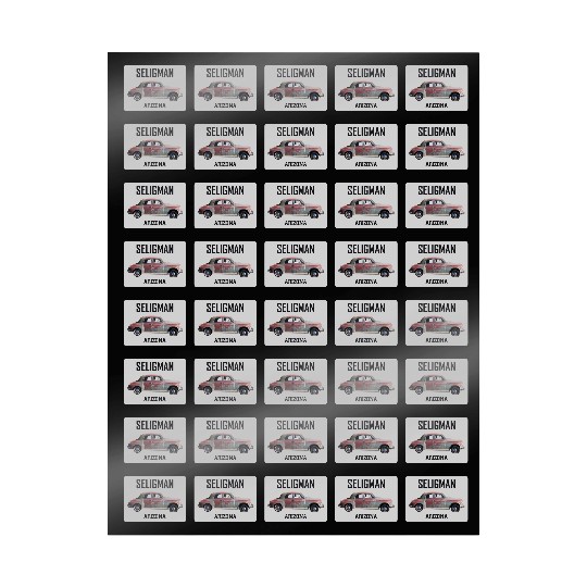 Old car city of Seligman in Arizonna, US Route 66 Wrapping Papers