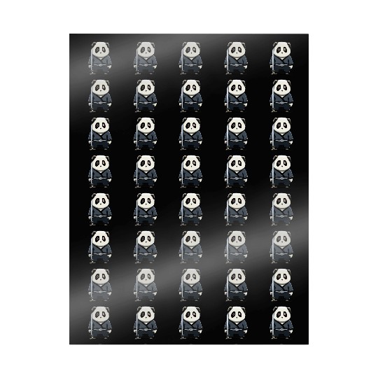 Samurai panda Wrapping Papers