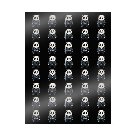 Samurai panda Wrapping Papers