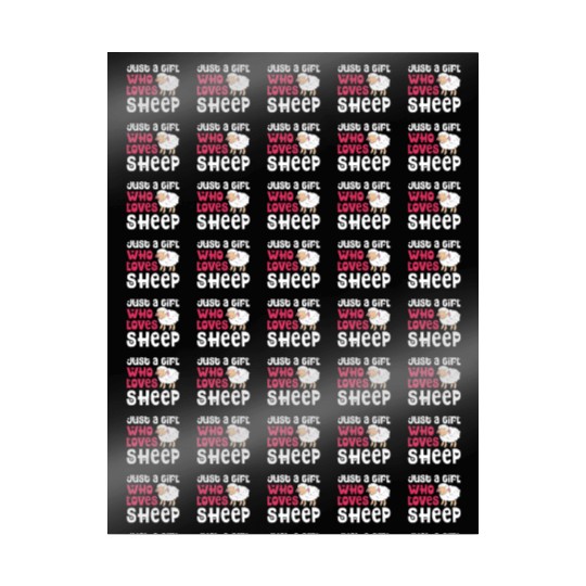 Cool Sheep For Women Girls Lamb Lover Sheep Wrapping Papers