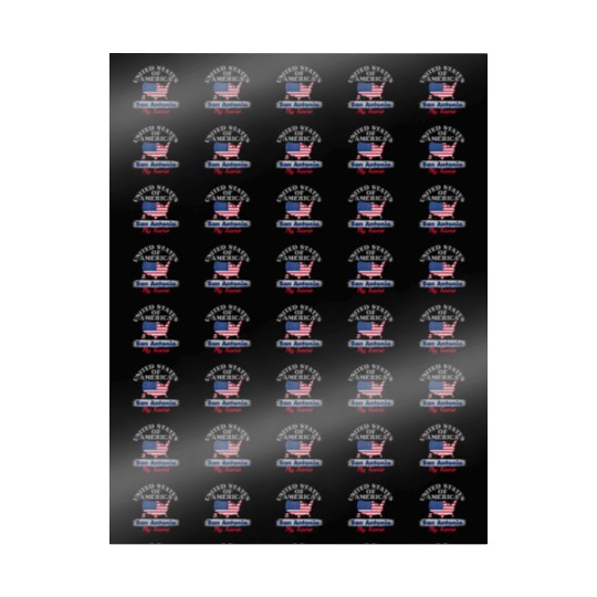 United States of America - San Antonio my home Wrapping Papers