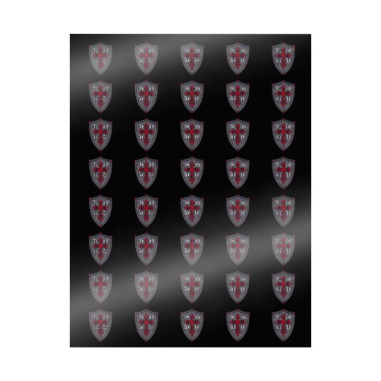Deus Vult Cross on Shield Wrapping Papers