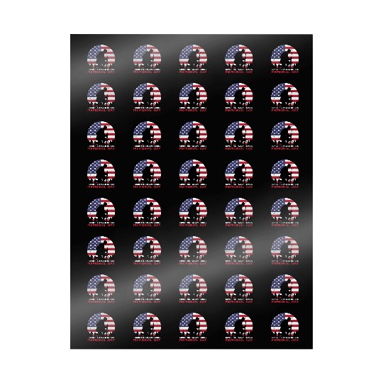 Honor The Fallen Heroes Memorial Day Us Flag Wrapping Papers
