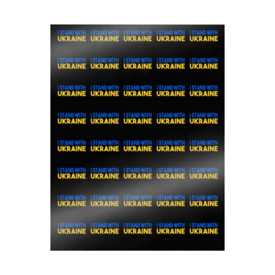 Ukraine Flag I Stand With Ukraine Mens Wrapping Papers