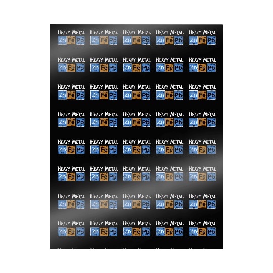 Periodic Table Of Elements Chemistry Fun Wrapping Papers
