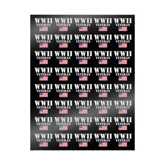American Patriot Wwii Veteran Military World War 2 Wrapping Papers