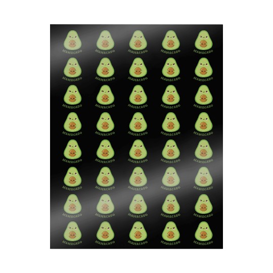 Mamacado Announcement Pregnant Avocado Pregnancy Wrapping Papers