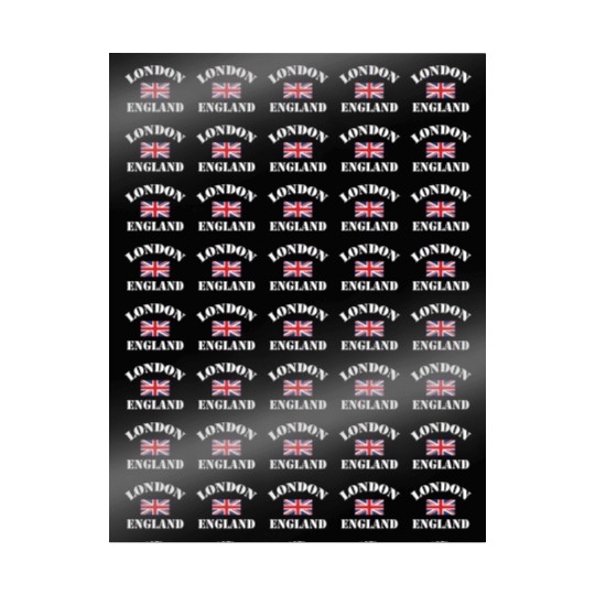 London England Tourist Wrapping Papers