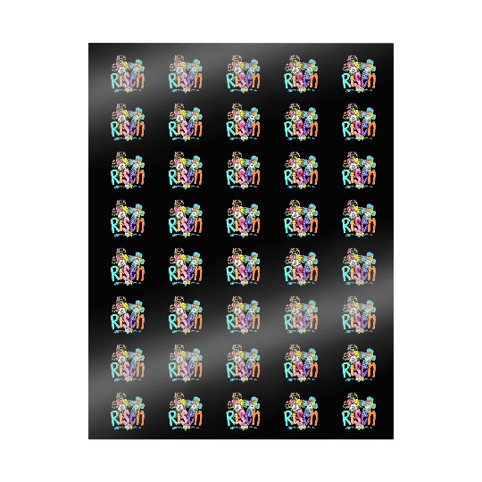 Happy Easter For Christian Mom He Is Risen Leopard Wrapping Papers