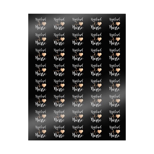 Registered Nurse Heart Rn Wrapping Papers